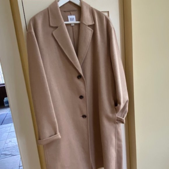 GAP Jackets & Blazers - GAP Camel Coat